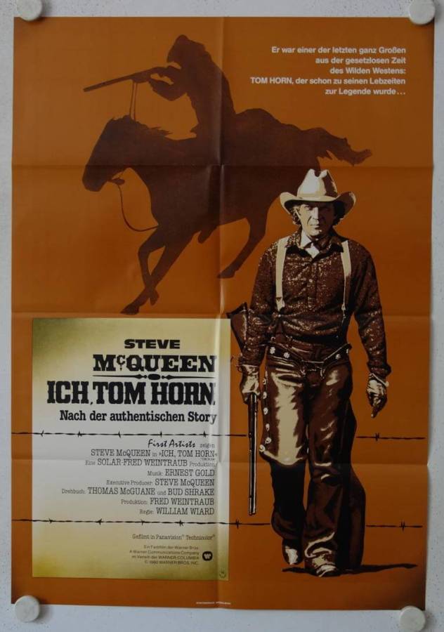 Ich, Tom Horn originales deutsches Filmplakat